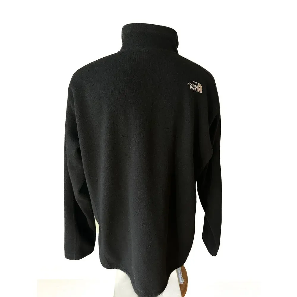 The North Face Black Full Zip Fleece Jacket XL Men’s Classic Logo